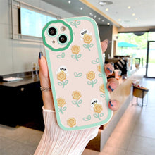 Load image into Gallery viewer, Purple Flower Phone Case For iPhone 11 Case iPhone 13 14 Pro Max iPhone 12 Phone Case iPhone11 iPhone14 Soft Back Cover Cute Pattern Soft iPhone Fashion Comfortable Grip Design & Aesthetic Floral Pattern iphone Case