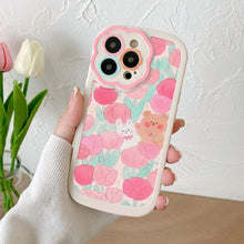 Load image into Gallery viewer, Purple Flower Phone Case For iPhone 11 Case iPhone 13 14 Pro Max iPhone 12 Phone Case iPhone11 iPhone14 Soft Back Cover Cute Pattern Soft iPhone Fashion Comfortable Grip Design & Aesthetic Floral Pattern iphone Case