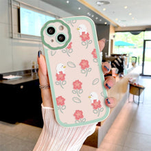 Load image into Gallery viewer, Purple Flower Phone Case For iPhone 11 Case iPhone 13 14 Pro Max iPhone 12 Phone Case iPhone11 iPhone14 Soft Back Cover Cute Pattern Soft iPhone Fashion Comfortable Grip Design & Aesthetic Floral Pattern iphone Case