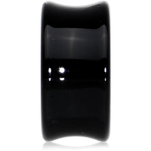 Load image into Gallery viewer, 3/4 Black Acrylic Saddle Plug Set