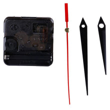 Load image into Gallery viewer, Quartz Clock Repair Movement Hands For Silent Large Wall Clock Non-Ticking Hands Quartz Wall Clock Movement Mechanism Repair Parts Replacement with 3 Different Pairs of Hands Repair Clock Mechanism Parts