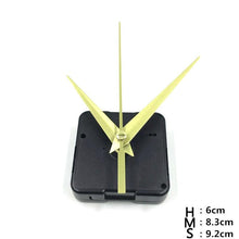 Load image into Gallery viewer, Quartz Clock Repair Movement Hands For Silent Large Wall Clock Non-Ticking Hands Quartz Wall Clock Movement Mechanism Repair Parts Replacement with 3 Different Pairs of Hands Repair Clock Mechanism Parts