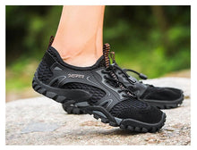 Load image into Gallery viewer, Quick Dry Men Sneakers Slip On Upstream Shoes Water Hiking Beach Surfing Shoes Sandals Barefoot Beach Sneakers Swim Boating Fishing Yoga Gym