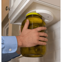 Load image into Gallery viewer, Quick Unique Design V-Shape Multi-function Lid Jar Opener Under Cabinet Professional Cans Fits Any Sizes Useful Kitchen Gadget