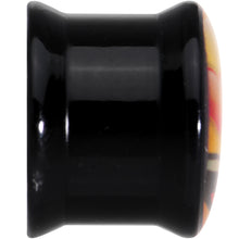 Load image into Gallery viewer, 9/16 Licensed Heart Eyes emoji Acrylic Double Flare Plug Set