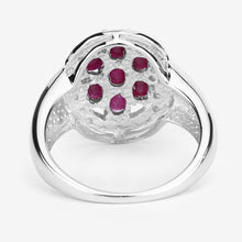 Load image into Gallery viewer, 1.54 Carat Genuine Ruby .925 Sterling Silver Ring