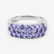 Load image into Gallery viewer, 1.54 Carat Genuine Tanzanite .925 Sterling Silver Ring