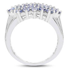 Load image into Gallery viewer, 2.03 Carat Genuine Tanzanite .925 Sterling Silver Ring