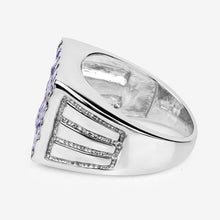 Load image into Gallery viewer, 1.75 Carat Genuine Tanzanite .925 Sterling Silver Ring
