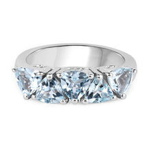 Load image into Gallery viewer, 2.50 Carat Genuine Blue Topaz .925 Sterling Silver Ring