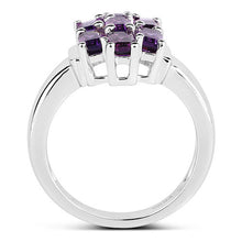 Load image into Gallery viewer, 2.80 Carat Genuine Amethyst .925 Sterling Silver Ring