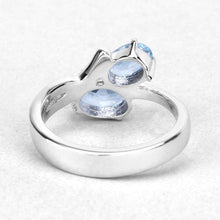 Load image into Gallery viewer, 2.55 Carat Genuine Blue Topaz .925 Sterling Silver Ring