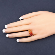 Load image into Gallery viewer, 1.56 Carat Genuine Fire Opal .925 Sterling Silver Ring