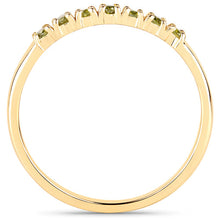 Load image into Gallery viewer, 0.22 Carat Genuine Dark Yellow Diamond 14K Yellow Gold Ring (I1-I2)