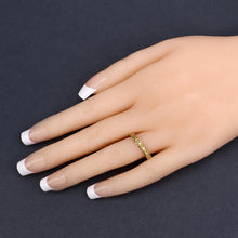Load image into Gallery viewer, 0.27 Carat Genuine Yellow Diamond 14K Yellow Gold Ring (SI1-SI2)