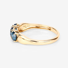 Load image into Gallery viewer, 1.03 Carat Genuine Blue Diamond 14K Yellow Gold Ring