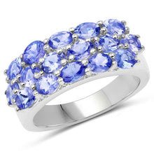 Load image into Gallery viewer, 2.72 Carat Genuine Tanzanite .925 Sterling Silver Ring