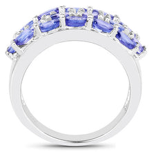 Load image into Gallery viewer, 2.72 Carat Genuine Tanzanite .925 Sterling Silver Ring