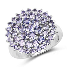 Load image into Gallery viewer, 2.52 Carat Genuine Tanzanite .925 Sterling Silver Ring