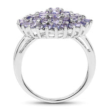 Load image into Gallery viewer, 2.52 Carat Genuine Tanzanite .925 Sterling Silver Ring