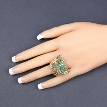 Load image into Gallery viewer, 2.09 Carat Genuine Emerald .925 Sterling Silver Ring