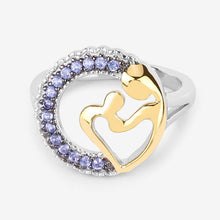Load image into Gallery viewer, 0.28 Carat Genuine Tanzanite .925 Sterling Silver Ring