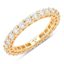 Load image into Gallery viewer, 1.50 Carat Lab Grown Diamond 14K Yellow Gold Ring