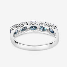 Load image into Gallery viewer, 1.22 Carat Genuine Blue Diamond 14K White Gold Ring