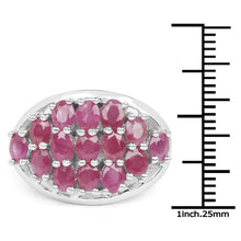 Load image into Gallery viewer, 3.00 Carat Genuine Ruby .925 Sterling Silver Ring