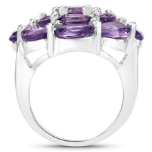 Load image into Gallery viewer, 9.28 Carat Genuine Amethyst .925 Sterling Silver Ring