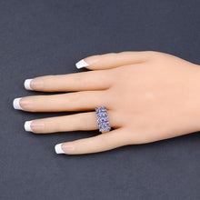 Load image into Gallery viewer, 2.55 Carat Genuine Tanzanite .925 Sterling Silver Ring