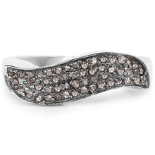 Load image into Gallery viewer, 0.21 Carat Genuine Champagne Diamond .925 Sterling Silver Ring