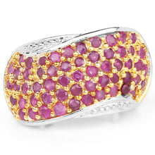 Load image into Gallery viewer, 2.49 Carat Genuine Ruby .925 Sterling Silver Ring
