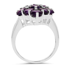 Load image into Gallery viewer, 6.78 Carat Genuine Amethyst .925 Sterling Silver Ring