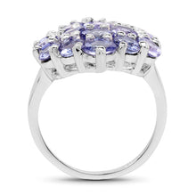 Load image into Gallery viewer, 5.28 Carat Genuine Tanzanite .925 Sterling Silver Ring