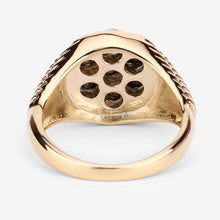 Load image into Gallery viewer, 0.91 Carat Genuine Black Diamond .925 Sterling Silver Ring