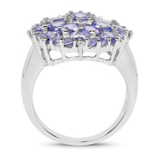 Load image into Gallery viewer, 2.79 Carat Genuine Tanzanite .925 Sterling Silver Ring
