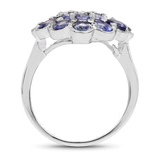 Load image into Gallery viewer, 2.70 Carat Genuine Tanzanite .925 Sterling Silver Ring