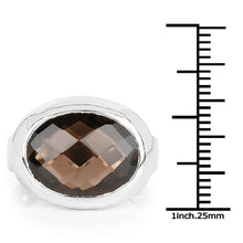 Load image into Gallery viewer, 7.90 Carat Genuine Smoky Quartz .925 Sterling Silver Ring