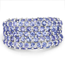 Load image into Gallery viewer, 2.47 Carat Genuine Tanzanite .925 Sterling Silver Ring