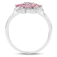 Load image into Gallery viewer, 2.04 Carat Genuine Ruby .925 Sterling Silver Ring