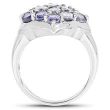 Load image into Gallery viewer, 2.38 Carat Genuine Iolite .925 Sterling Silver Ring