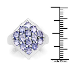 Load image into Gallery viewer, 2.38 Carat Genuine Iolite .925 Sterling Silver Ring