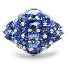 Load image into Gallery viewer, 2.48 Carat Genuine Tanzanite .925 Sterling Silver Ring
