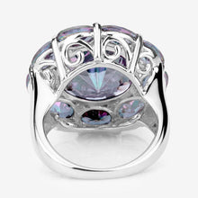 Load image into Gallery viewer, 11.45 Carat Genuine Rainbow Quartz .925 Sterling Silver Ring