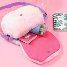 Load image into Gallery viewer, Rainbow Unicorn Plush Shoulder Bag