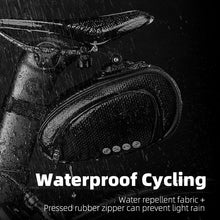 Load image into Gallery viewer, Rainproof Bicycle Bag Shock Proof Bike Bag For Reflective Large Capacity Seat Bike Bag Accessories Bag Seat Bag Bike Bag Under Seat Bicycle Bag Cycling Accessories Storage Pouch Bike For Mountain Road Bike
