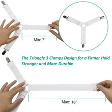 Load image into Gallery viewer, Raytour Non-Slip Bed Sheet Clip