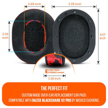 Load image into Gallery viewer, Razer Blackshark V2 Pro Earpads - WC FreeZe Cooling Gel (PRE 2023 model)