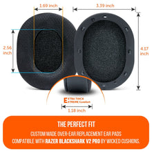 Load image into Gallery viewer, Razer Blackshark V2 Pro Earpads - WC FreeZe Cooling Gel (PRE 2023 model)